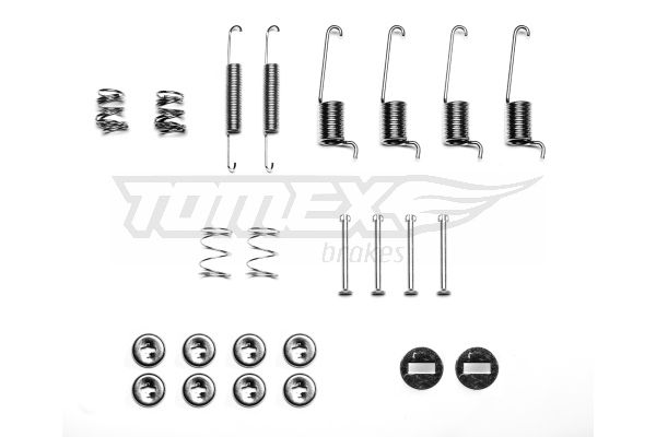 TOMEX BRAKES Piederumu komplekts, Bremžu loki TX 42-10